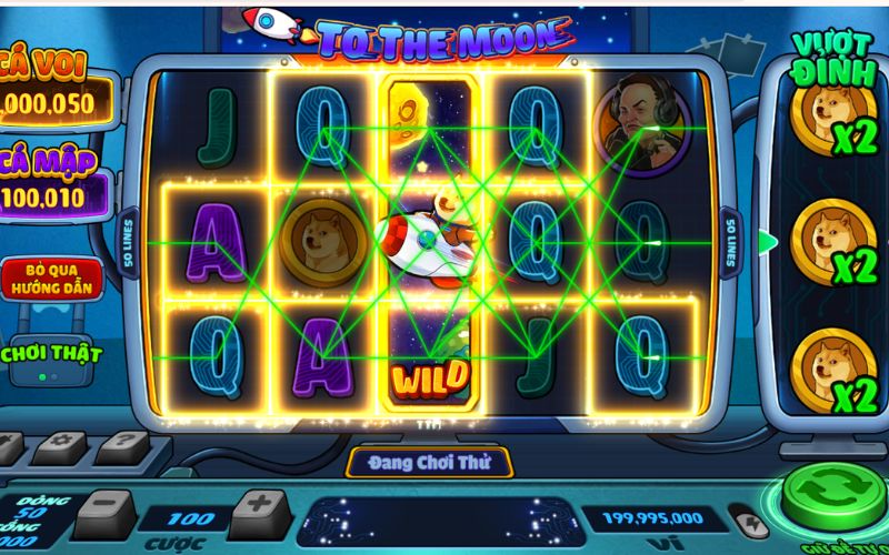 Jackpot To The Moon dễ trúng